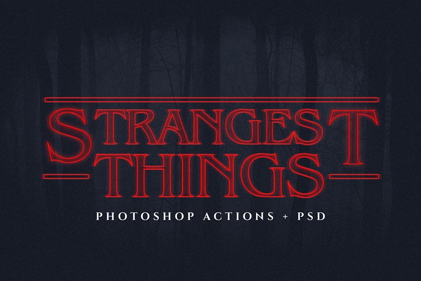 Strangest Things Ps Text Actions